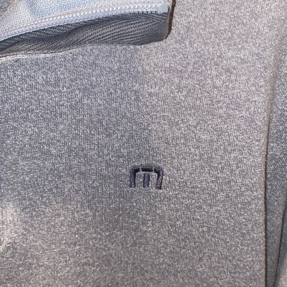 Travis Mathew Quarter Zip Pullover Sweater Gray Golf Men’s XL - Picture 7 of 11